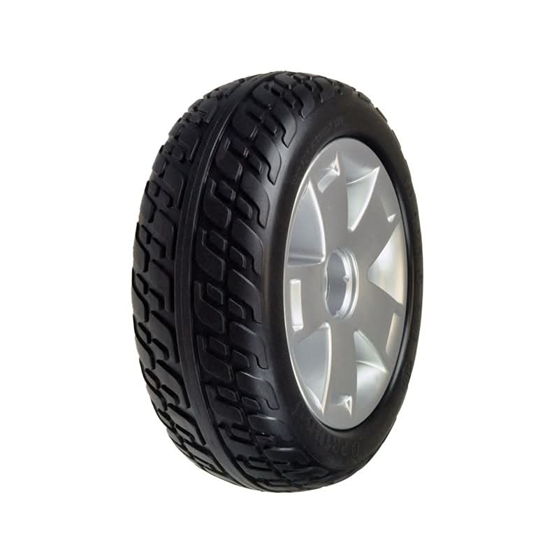 10.75x3.6 Flat-Free Black Rear Wheel Assembly for the Pride Maxima (SC ...
