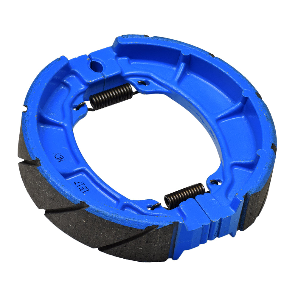 Brake Shoe for KYMCO Scooters featuring a high-pressure die cast aluminum platform with grooved brake linings designed for improved performance and longevity.