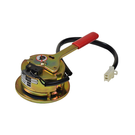 Brake Assembly for the C.T.M HS-125, featuring a robust metal construction with a red handle, designed for seamless installation and optimal stopping power on CTM HS-125 scooters.