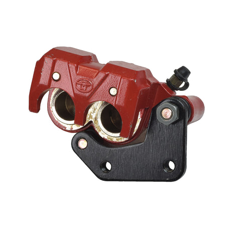 Brake Caliper (US Version) for Baja Wilderness 90 (WD90), featuring a metal lever mechanism and close-up details of its circular parts, ensuring compatibility for your ATV needs.