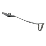 Brake Lever (Rear) for the Motovox MVX70 Pit Bike, featuring a metal construction with a handle, essential for rear braking control.