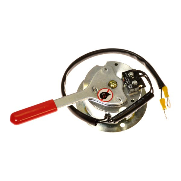 ALY0S3BH Brake Assembly for the Rascal AutoGo 550 and AutoGo 555 shown with a wrench on the metal device, highlighting its precise fit and robust design for effective braking.