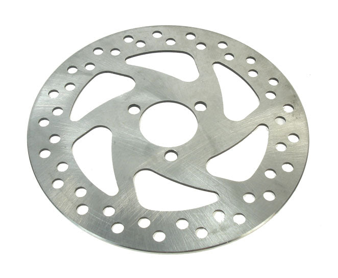 Brake Rotor - 4-11/16 Outside Diameter (Version 3), a circular metal object with three mounting holes, commonly used in transport applications such as disk brakes, wheels, and rims.