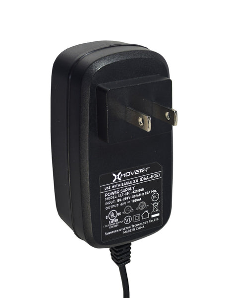 42 Volt Lithium Battery Charger for Hover-1 Eagle, Edge, H1 TRAK