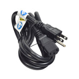 24 Volt 5.0 Amp Mobility Scooter & Power Chair Off-board GEL Cell Battery Charger (24BC5000TFG-1 Replacement) featuring a black power cord with two plugs.