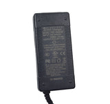 36 Volt 1.5 Amp XLR Battery Charger for the Razor Crazy Cart XL, featuring a black rectangular power supply with an attached cord and visible text, suitable for various 36 volt scooters and bikes.