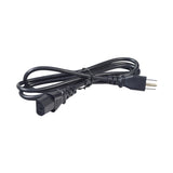 36 Volt 3.0 Amp XLR Lithium-ion Battery Charger for Emmo Electric Bicycles, showcasing a black power cord with a black plug, designed for fast recharging of Emmo e-bike lithium-ion batteries.