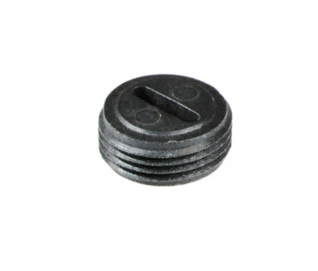 5/8 Motor Brush Cap for Invacare Power Chairs, showing a black round metal object with a central hole, suitable for various power chair models.