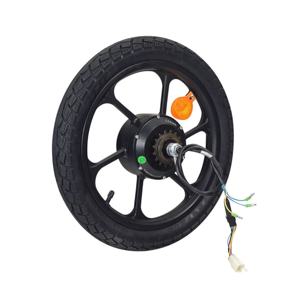 Rear Wheel & Hub Motor Assembly for the GOTRAX EBE1 Folding Super