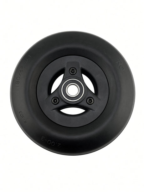 Black 2.50-3 (180 x 68) Front or Rear Caster Wheel for the Permobil M1 and M3 Power Chairs (1832937 / 330230)
