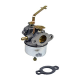 Carburetor 632615, 632208, 632589 for Tecumseh H30 & H35 Engines, featuring a lever, metal handle, and gasket, designed for generators, go-karts, and mini bikes.