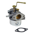 Carburetor 640260 for Tecumseh HM80, HM85, HM90, & HM100 Engines with a metal handle, showcasing intricate metal components and a cylindrical shape, designed for small engine applications.