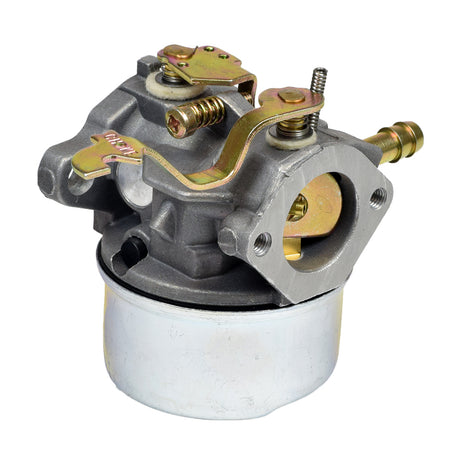 Carburetor 640305, 640346 for Tecumseh OH195EA, OH195EP, OH195XA, & OH195XP Go-Kart & Mini Bike Engines, showcasing intricate metal parts and components.