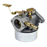 Carburetor 640305/640346 for Tecumseh Engines on Manco Dingo Go-Karts, shown in close-up with visible metal parts and a wrench for installation.