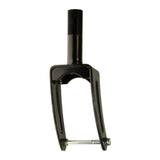 Caster Fork for the Golden Technologies Alante power chairs, featuring a black metal cylindrical body with a screw and hole, designed for durable and stable front caster support.