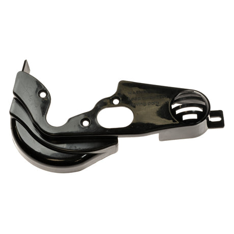 Chain Guard for the eZip Nano and Nano Carver, featuring a black plastic design with multiple holes, suitable as a replacement part.