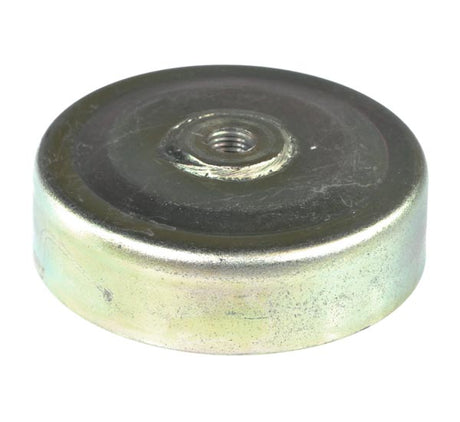 Clutch Drum for Bladez & Tanaka Powerboard and Powerkart Models, showing a round metal object with a nut, close-up view of the cylindrical auto part.