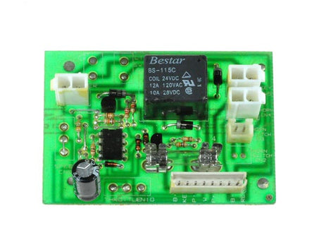 Electronic PCB Console Board with Time Out for Go-Go Travel Vehicle (SC40/SC44) and SC45, featuring intricate circuit components and electronic elements, designed for mobility scooters.