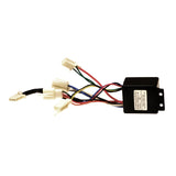 LBD9 Controller for the Dynacraft Hello Kitty City Cruiser & Surge City Cruiser, featuring a black electronic device with several colored wires and a visible white label.