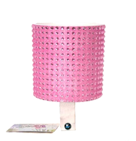 Cruiser Candy Rhinestone Cup Holder for Bikes & Scooters: A stylish cup holder adorned with rhinestones, designed to be mounted on handlebars, providing easy beverage access and adding flair to your bike or scooter.