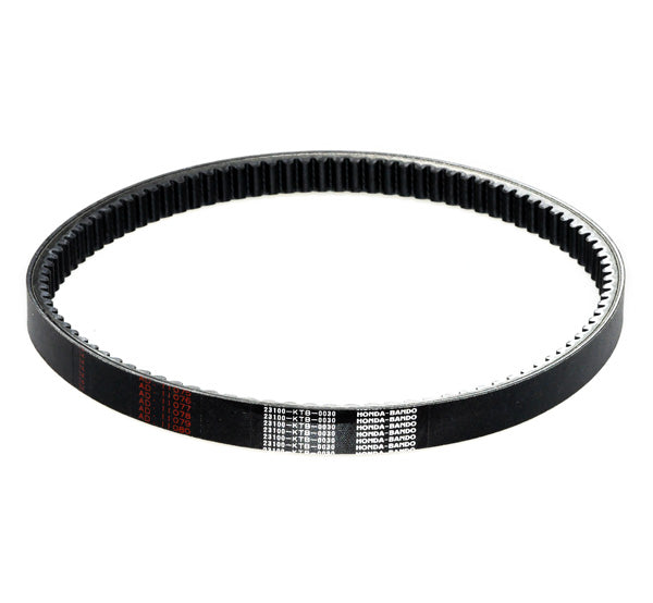 CVT Drive Belt for the Honda Big Ruckus PS250 (OEM), featuring clear text detail along its length, designed to match the original specifications of the Honda Big Ruckus PS250.