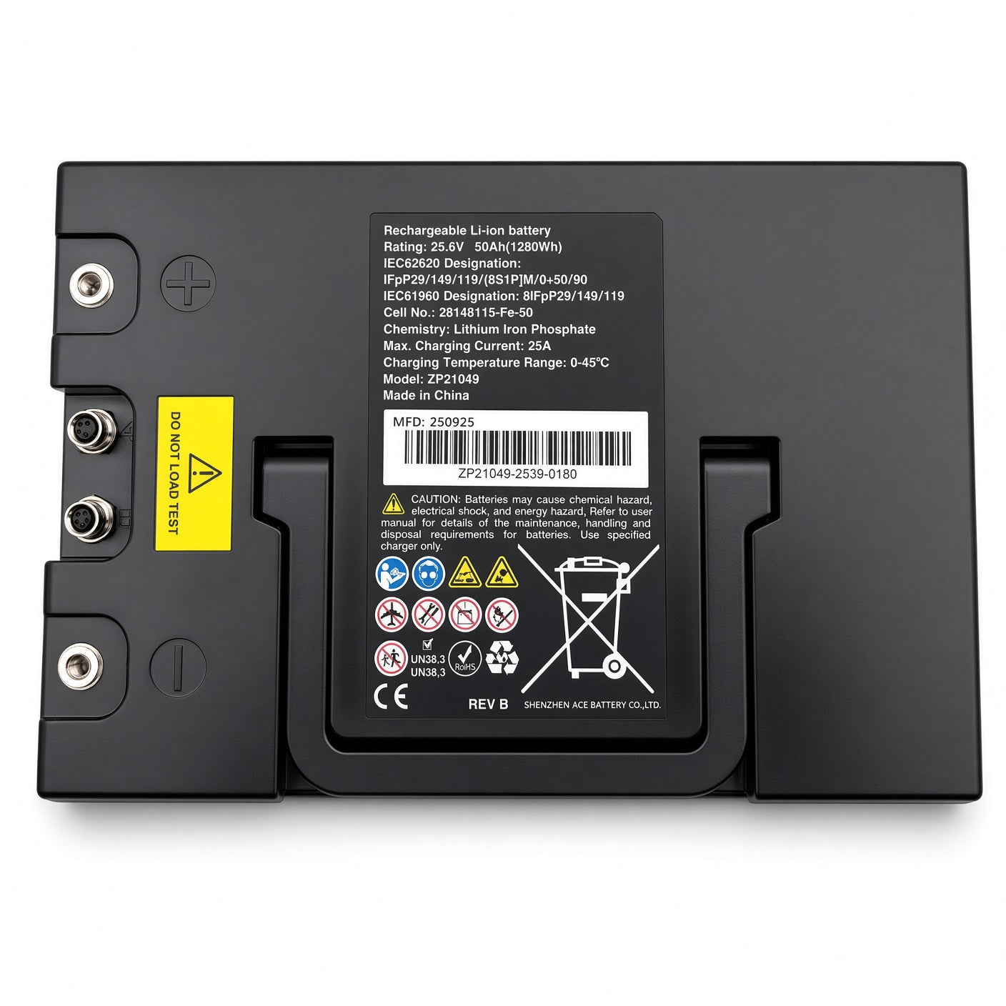 Genuine Pride Mobility BAT2204837 50Ah lithium battery assembly for the Pursuit 2 scooter