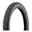 Close-up of the 18x2.25 (2.25-14, 57-355) Mongoose CX24V200 Dirt Bike Tire, highlighting its tread pattern and synthetic rubber material, designed for the front of the Mongoose CX24V200 electric dirt bike.