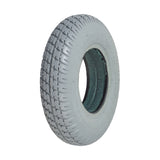 8x2 (200x50) Foam-Filled Mobility Tire with IA-2817 Tread, featuring a smooth, round profile and an in-cut tread pattern, designed for flat-free use in mobility scooters and power chairs.