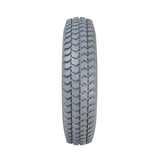 Close-up of the 14x3 (3.00-8) Foam-Filled Mobility Tire (Flush Profile; 2.5 Bead Width) with Powertrax C248G Tread, showcasing its robust, flat-free design and smooth profile.