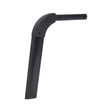 Right Side Mount Handlebar for Drive Medical Nitro & Nitro Tall Rollators, featuring a robust black plastic handle with a flatter design for enhanced rigidity.