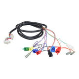 Wire Harness for the Drive Medical Phoenix 3 Scooter, showcasing a black cable with various colored wires and connectors, essential for maintaining the scooter's electrical system.