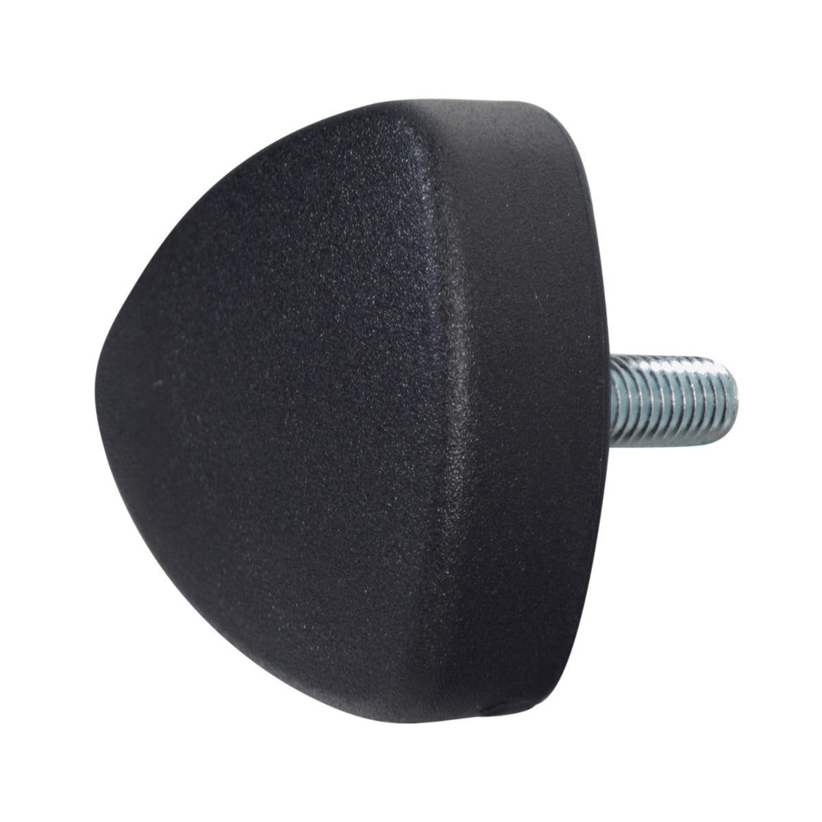 Armrest Adjustment Knob for Drive Panther, Phantom, Phoenix, Scout DST, & Ventura Scooters, & Titan AXS Power Chairs. Close-up of a black plastic knob with a visible screw.