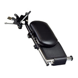 Elevating Leg Rest Set for Drive Titan AXS Power Chair, Cirrus Plus EC, Blue Streak, Cruiser III, & Silver Sport 2 Power Chairs & Wheelchairs (Set of 2) featuring black and silver footrests with calf pads and pivoting footplates.