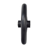 8 Rear Caster Wheel for the Drive Aluminum Transport Chair, featuring a black wheel with a central nut, shown in a close-up view.