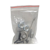 Disconnect Handle Assembly for the Drive Spitfire Scout 3 & Scout 4, shown with included mounting hardware in a clear plastic bag. Contains screws and bolts necessary for quick and easy installation.