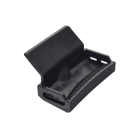 Disconnect Handle Assembly for the Drive Spitfire Scout 3 & Scout 4, shown as a compact black plastic box with a lid, used for easy take-down and mounts behind the seat post.