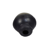 Freewheel Knob for the Drive Medical Phoenix Series Scooters, a black round object with a central hole, designed for attachment to the freewheel lever extension, facilitating the disengagement of the scooter's brake system.