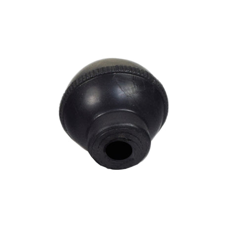 Freewheel Knob for the Drive Medical Phoenix Series Scooters, a black round object with a central hole, designed for attachment to the freewheel lever extension, facilitating the disengagement of the scooter's brake system.