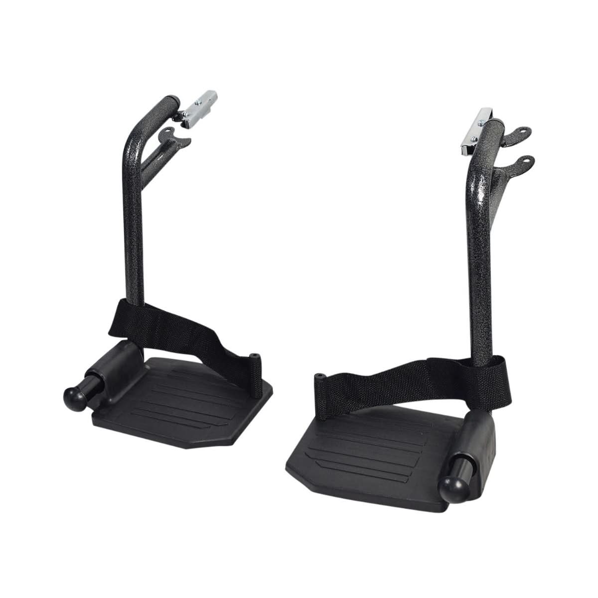 foot pedals for wheelchair Footrest Assembly Set (Left & Right) for the Drive Medical Steel Trans – Monster Scooter Parts