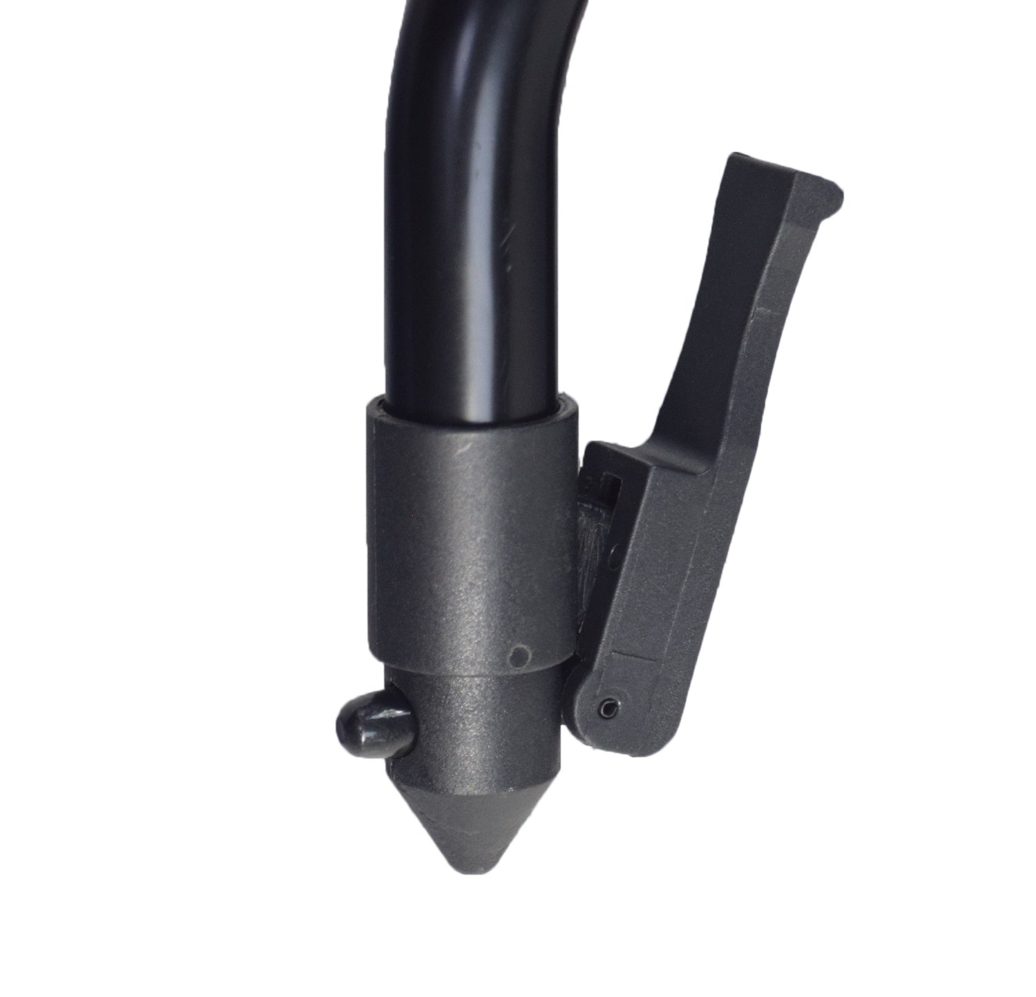 Right Armrest Assembly for the Drive Medical Cirrus Plus EC Folding Power Chair (CPN) featuring a black plastic tube with a black handle and tip, designed for durability and compatibility.