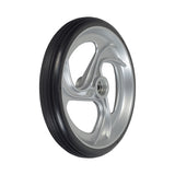 Rear Wheel with Bearing for the Drive Medical Nitro Rollator, featuring a close-up of an 8 black tire and rim, suitable for both left and right side configurations.