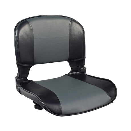 Deluxe Seat Assembly for Drive Medical Spitfire Scout (SFSCOUT3/SFSCOUT4), featuring a cushioned backrest and seat with armrests, designed to replace or upgrade existing scooter seating.