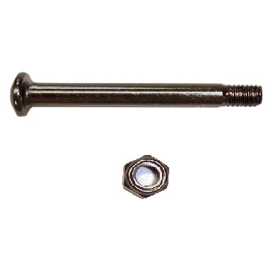 Front Axle Bolt for the Drive Medical Go-Lite Bariatric Steel Rollator (10215), shown with a hex nut. The bolt measures 10 mm in diameter and 65 mm in length.