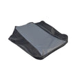 17.5 Black Vinyl Seat Base Cover compatible with Drive Medical Phoenix HD Series (PHOENIXHD3/PHOENIXHD4), featuring a sleek design ideal for scooter or power chair maintenance.