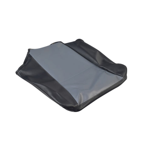 17.5 Black Vinyl Seat Base Cover compatible with Drive Medical Phoenix HD Series (PHOENIXHD3/PHOENIXHD4), featuring a sleek design ideal for scooter or power chair maintenance.