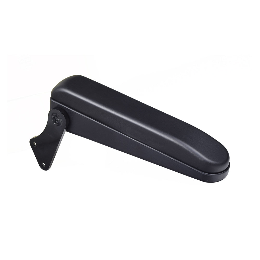 Drive Medical Odyssey GT Armrest Pad, featuring a close-up of the black plastic armrest with a black handle, designed for easy replacement on your scooter.