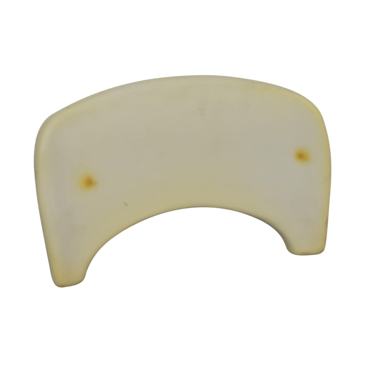 Back Cushion for the Drive Medical ZooMe Flex, crescent-shaped foam pad with visible rust and brown spots, designed to fit inside the ZooMe Flex seat back upholstery.