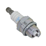 NGK BPMR6A/BPMR7A Spark Plug for TaoTao GK80 79.5cc Go-Kart, showcasing a close-up of the spark plug's white tip and mechanical design.