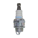 NGK BPMR6A/BPMR7A Spark Plug for TaoTao GK80 79.5cc Go-Kart, featuring a close-up of its white and black tip and silver metal body.