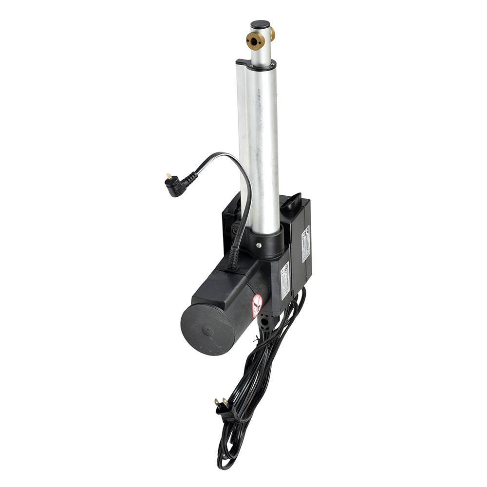 Deluxe Heat & Massage Drive Motor Assembly for Pride Lift Chairs (DRVMOTR1138), featuring a black and silver machine with visible wires, metal components, and a cylindrical structure for operating Pride Mobility lift chairs.